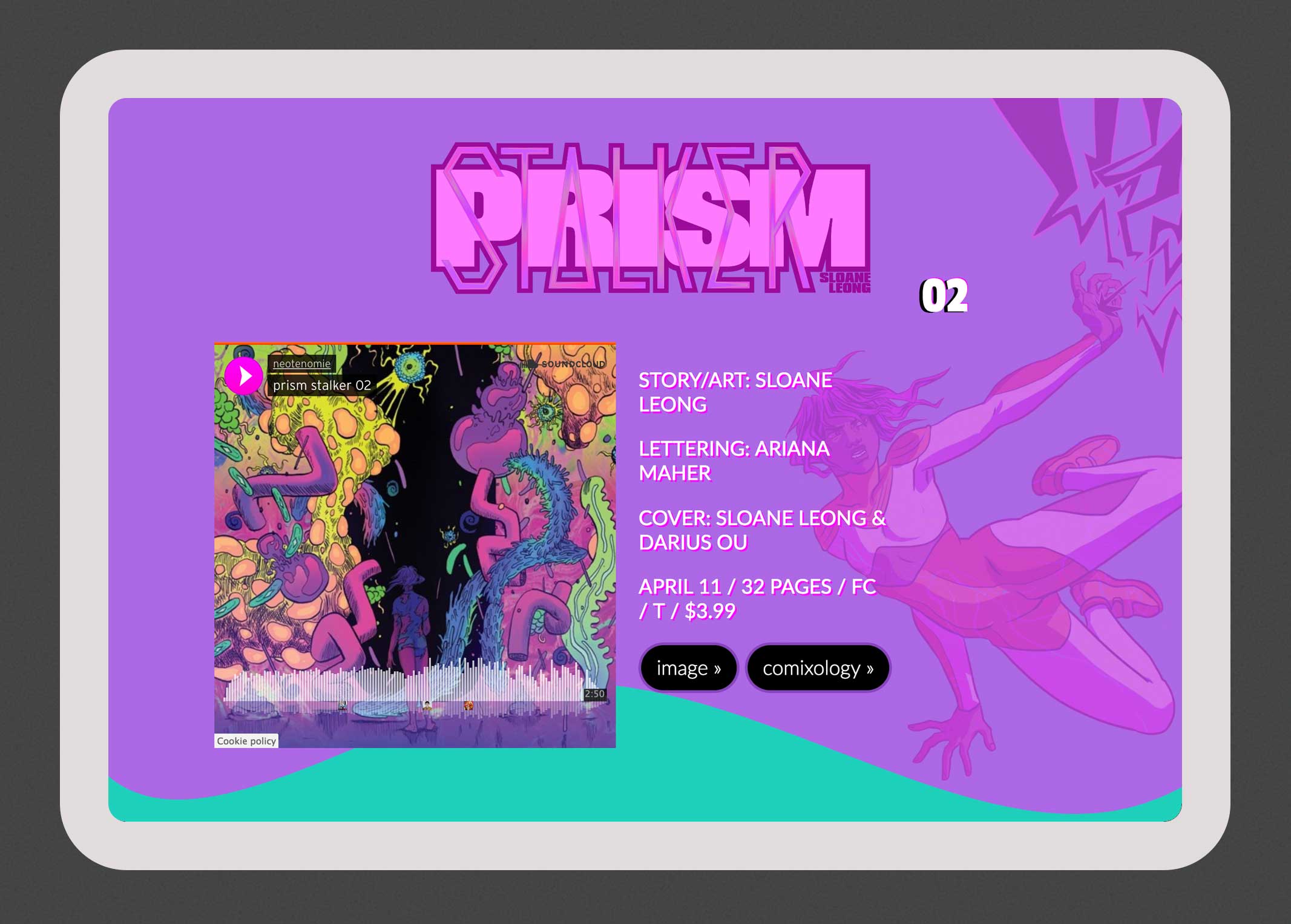 desktop website past album