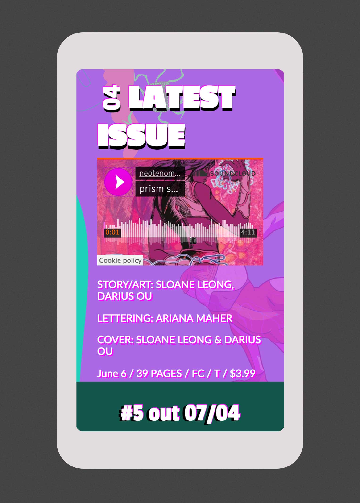 mobile website latest album